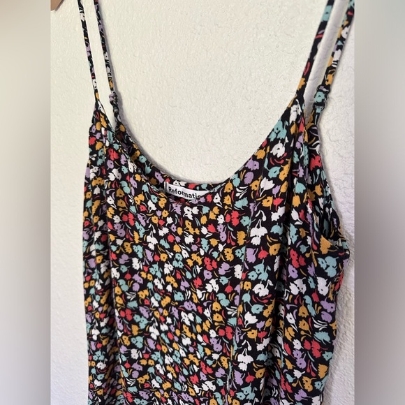 Reformation Black Floral Seville Mini Dress in Nolita - XS - Picture 6 of 10